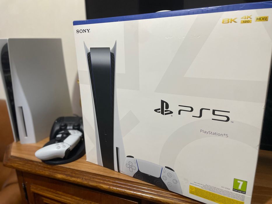 Ps 5 Disc 1TB, 2 controllere