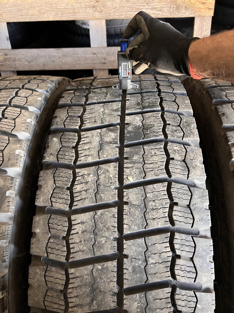 4 anvelope camion 315/70/22.5 , Michelin , 8.3 mm