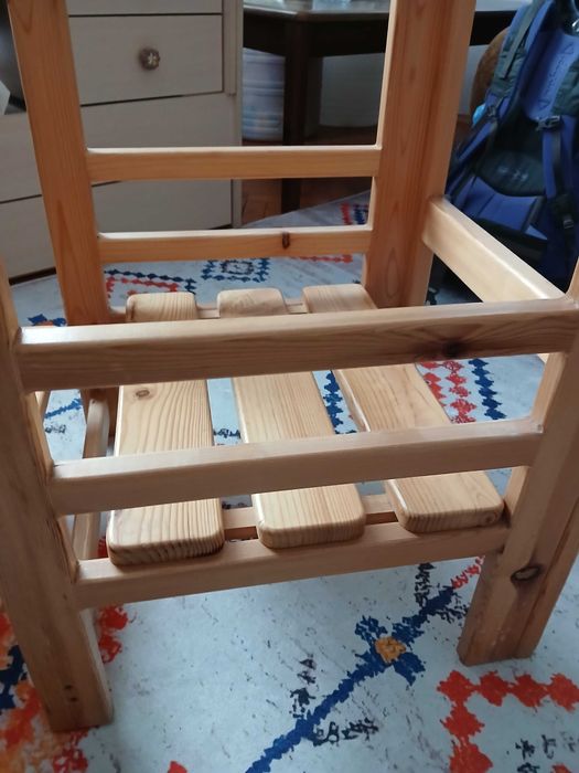 Дървена Кула монтесори с регулирана височина на платформата