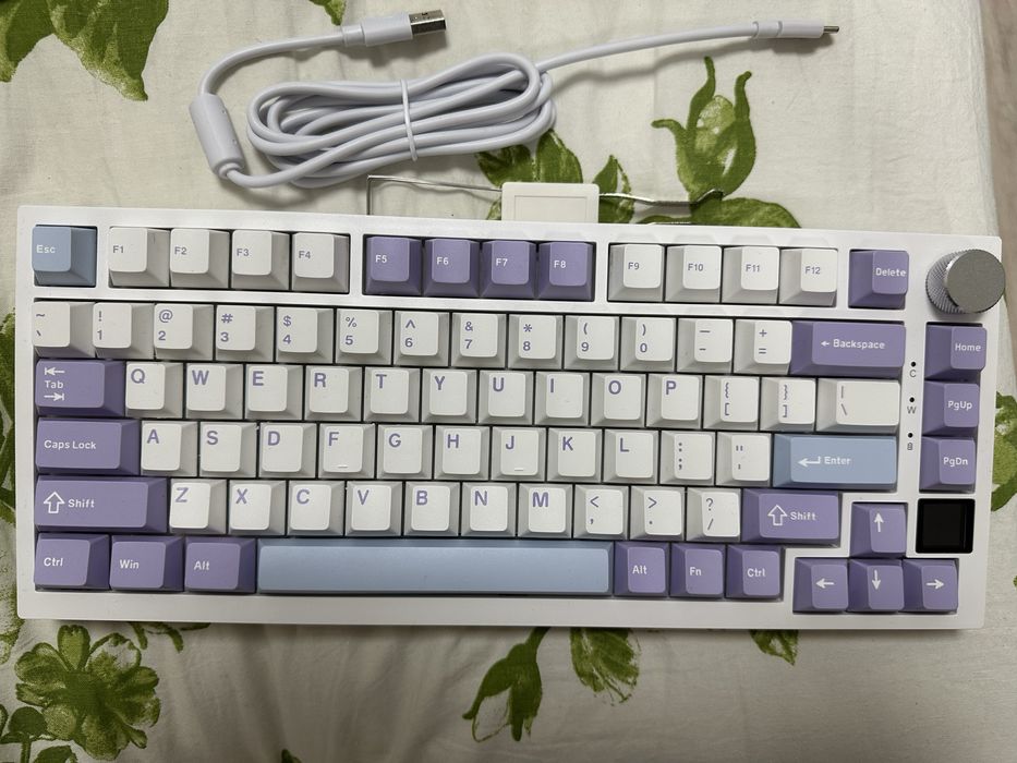 Клавиатура Ajazz AK820 Pro белый