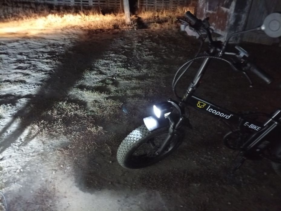 Электровелосипед леопард или обмен