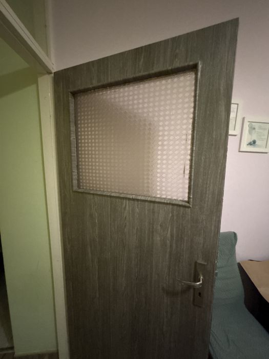 Фазерна врата със светъл отвор/стъкло 85 x 194.5 см