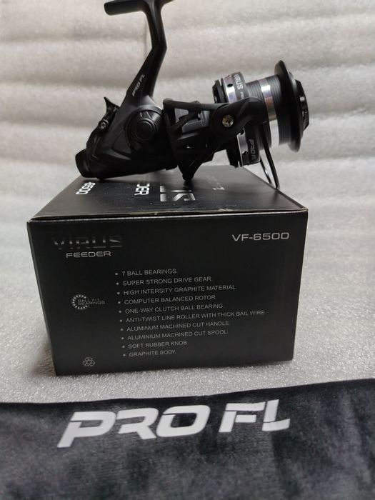 SET 2 Mulinete Feeder VIRuS Pro Fl 6500 NEW 2024

Produs NOU cu livrar