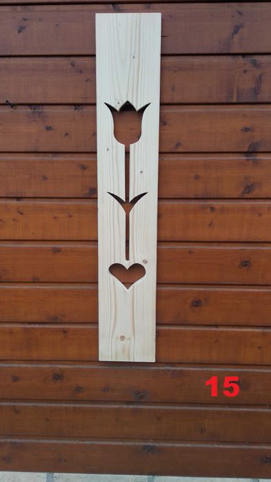 Gard, elementi lemn pentru balustrada, cerdac, pridvor, terasa, foisor