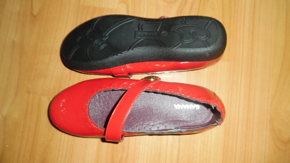 Pantofi lacuiti rosii, masura 37, Banana