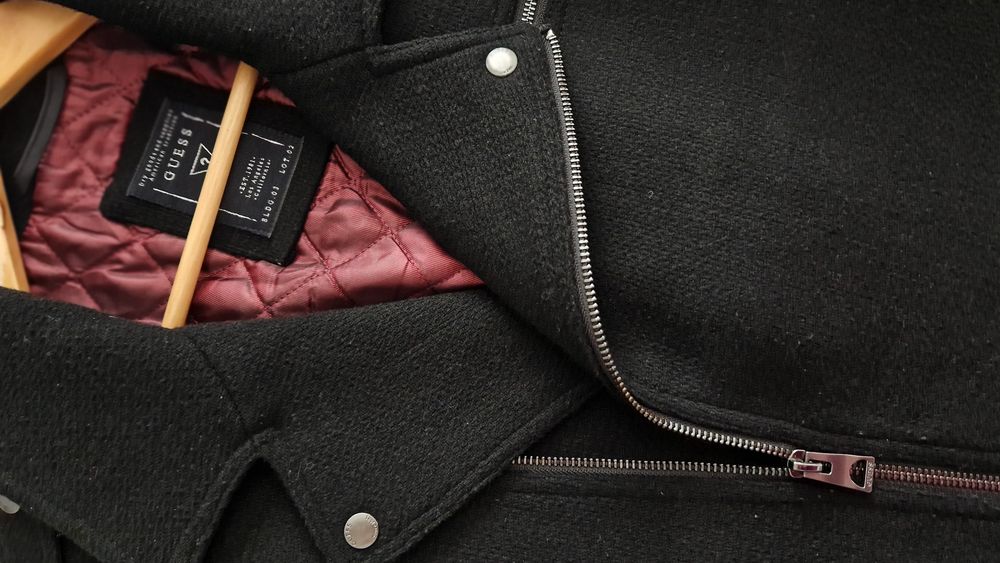 Palton lână Guess Man - L