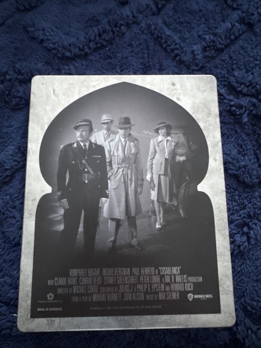 Film casa blanca de colectie steel book