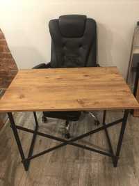 Vand birou blat lemn + scaun