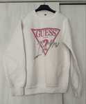 Бял и черен Суичър guess