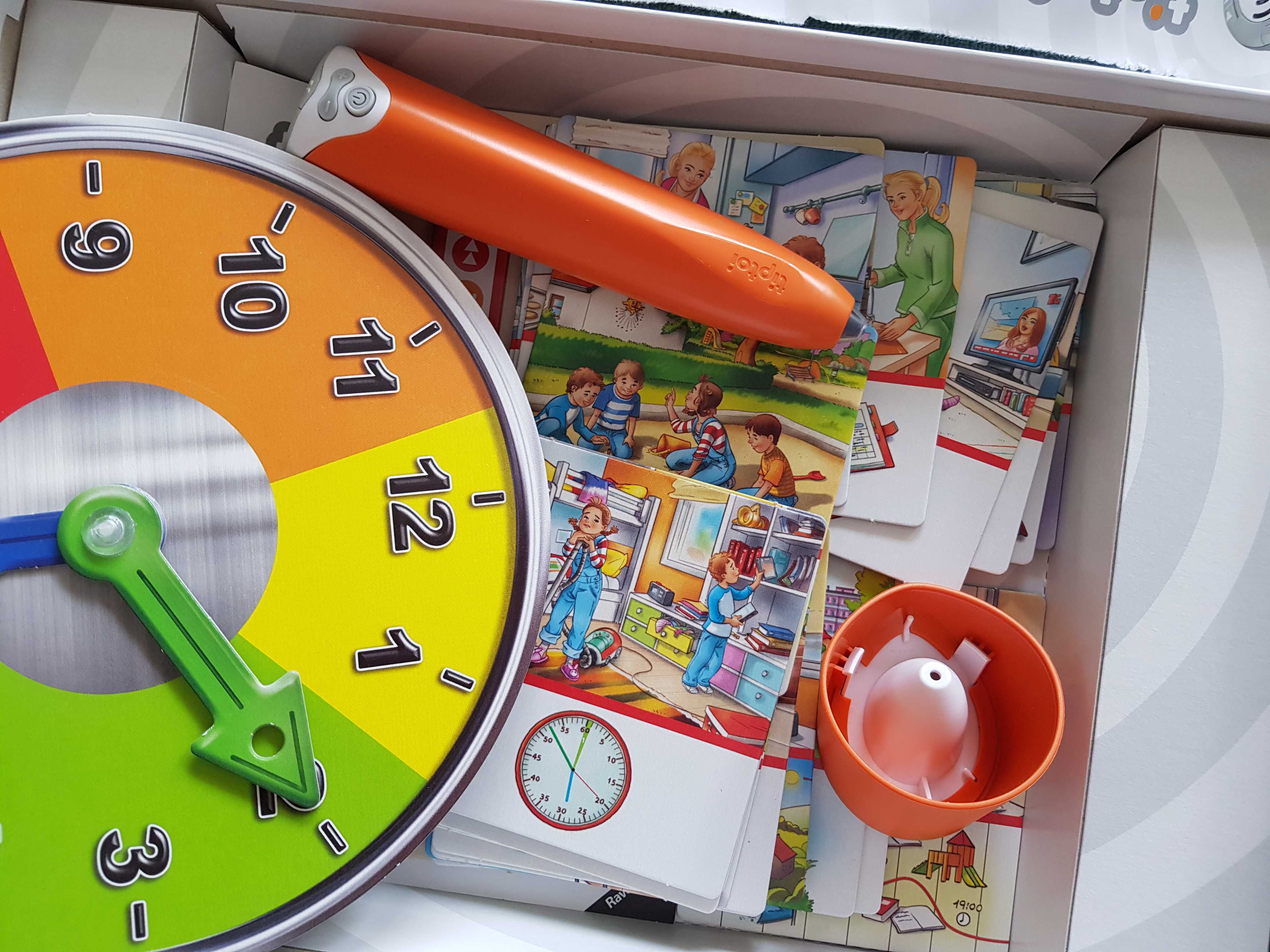 Joc Tiptoi "Rund um die Uhr" - Ravensburger - Creion inclus