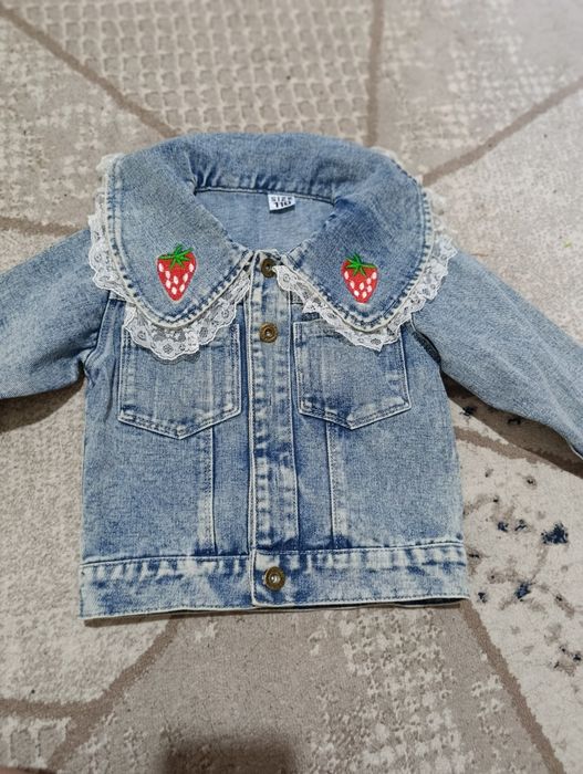 Джинсовая куртка для девочек