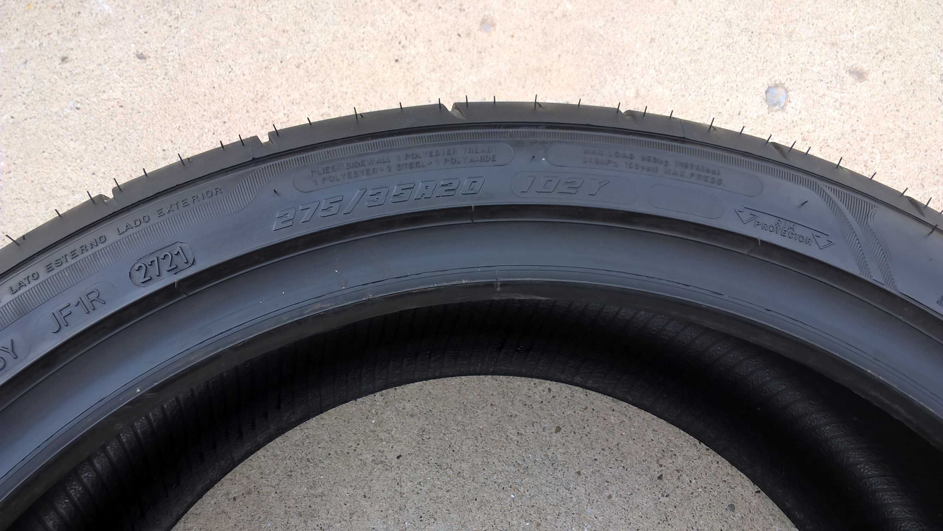 O anvelopa vara 275 35 20 goodyear asymmetric 2 run flat 8 mm dot 2721