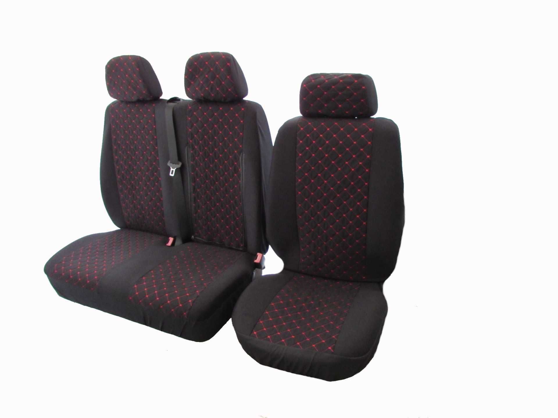 Калъфи за седалки 2+1 за Дукато Боксер Джъмпер Ducato Peugeot Jumper