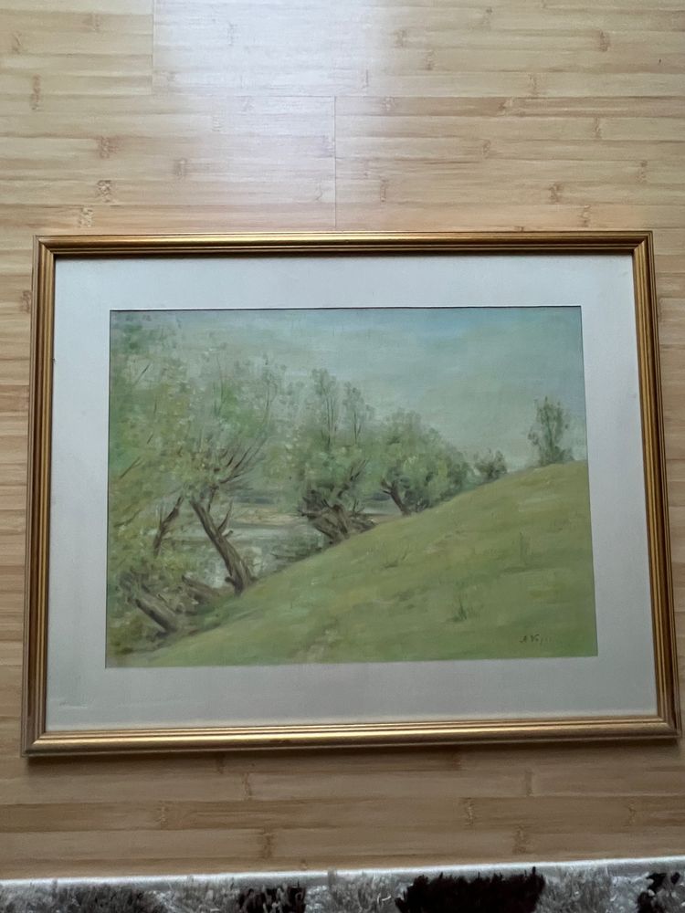 Alfons Vezoc - Peisaje Banatene - Tablou - Pictura