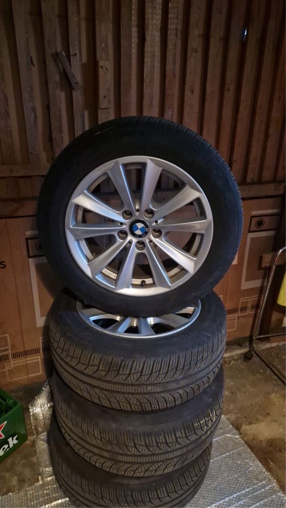 Джанти с 225/55/17 всесезонини гуми за BMW f10-f11