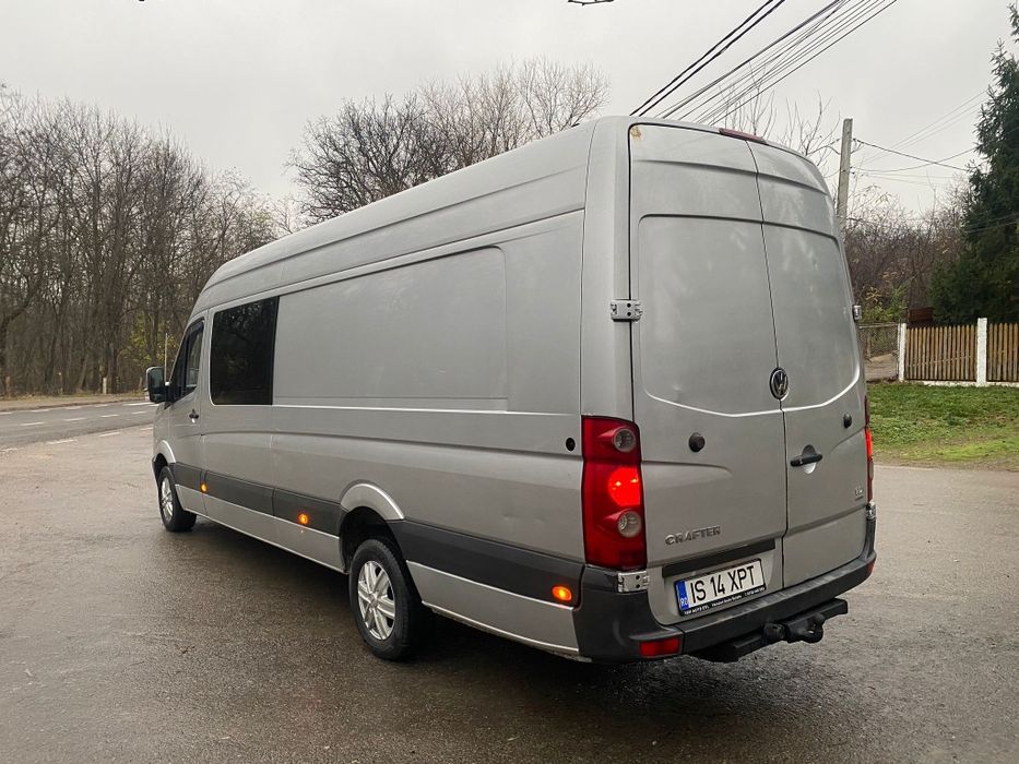 Volkswagen Crafter 2011 6locuri XXL Extra Lung L4 2.5TDI 163CP Euro5