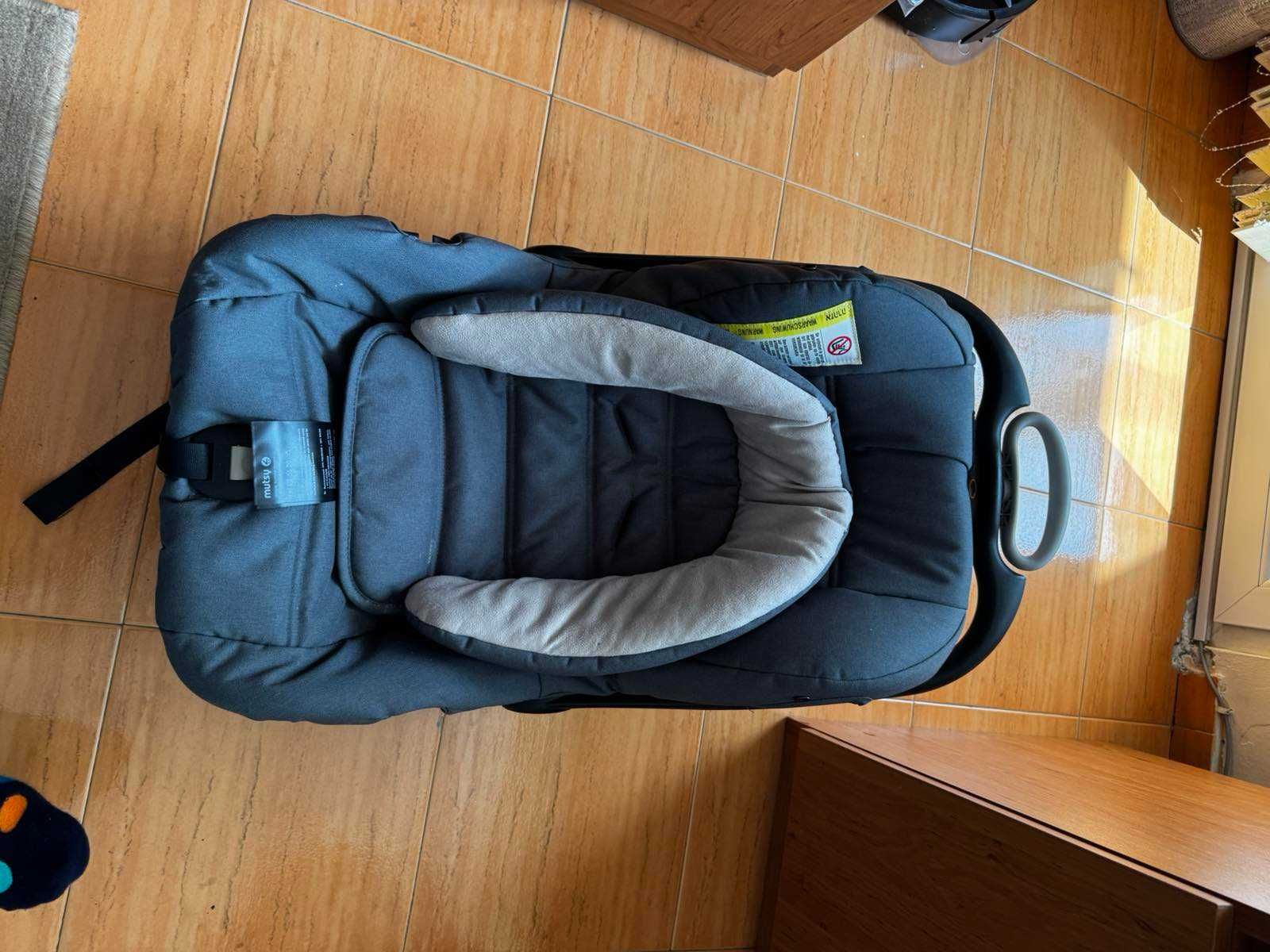 столче за кола Mutsy Evo Safe2Go Farmer Mist използвано, като ново
