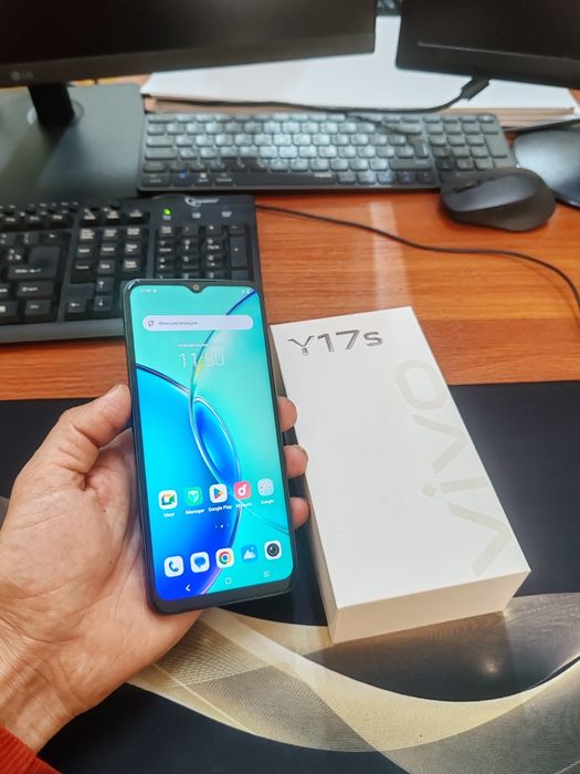 Vivo Y17S 6/128gb(2024)iwlawi zur aybi yuq tozza telefon