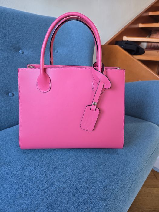 Чанта естествена кожа