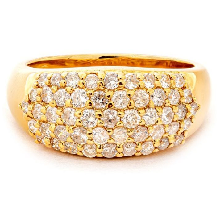 Inel cu diamante naturale 1.00 ct