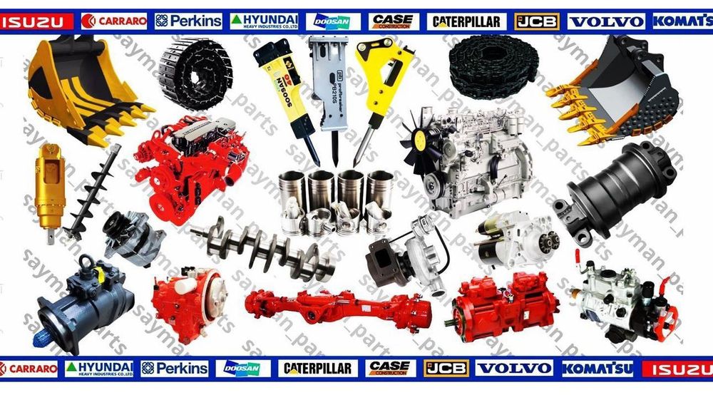 Запчасти на экскаваторы
