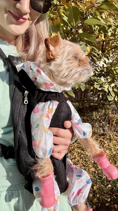 Marsupiu / ham adorabil pentru catei - confort, siguranta- L-XL