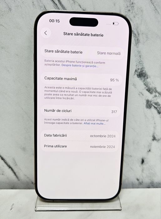 iPhone 16 Pro 256 GB Desert Zeus Amanet 64470