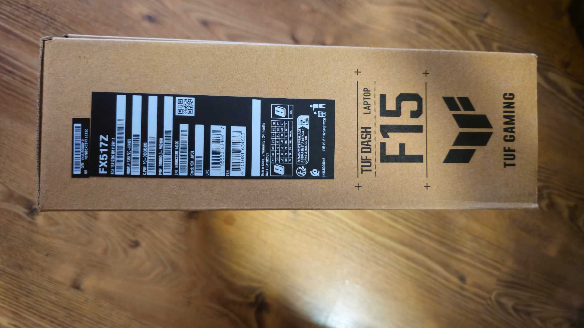 Asus tuf f15 dash (2022)