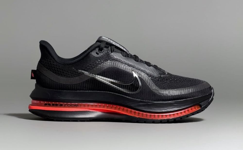 Нови мъжки маратонки Nike Pegasus premium black/ red
