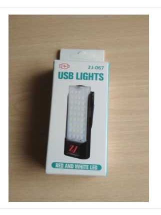 Led фенерче с USB