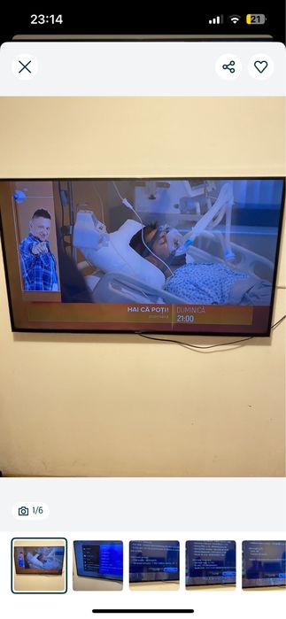Televizor smart  Led 4k Model UE55H6P70