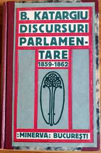 Vand cartile: Discursuri Parlamentare 1859-1862 si Gastronomice 1973