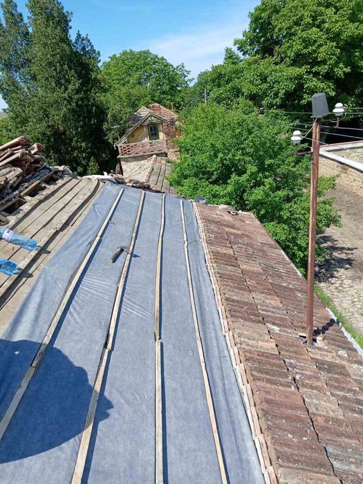 Ремонт на покриви, хидроизолаця