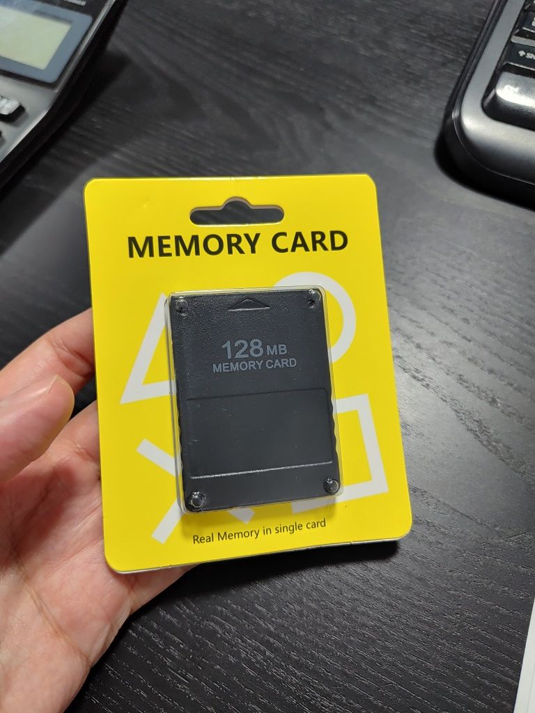 Card memorie 128MB pt salvari jocuri ps2 playstation 2