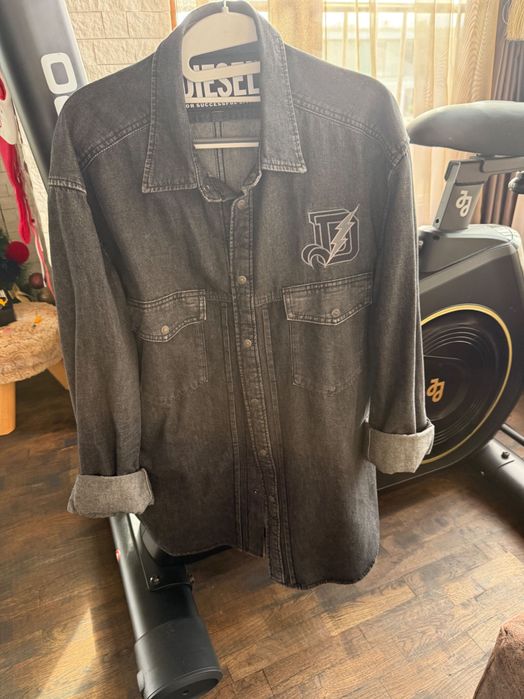 Дънкова риза Diesel мъжка