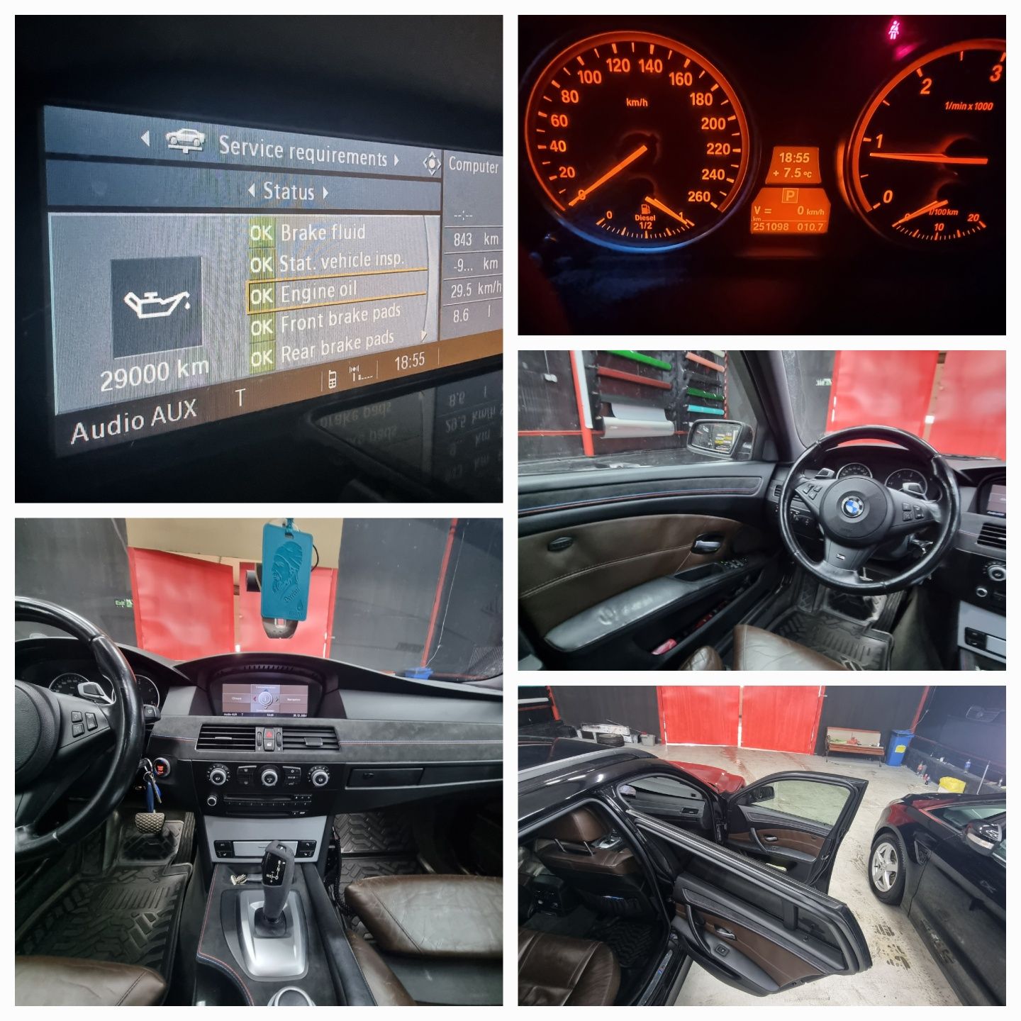 Bmw e61 2.0d lci 2008 automat distributie schimbata