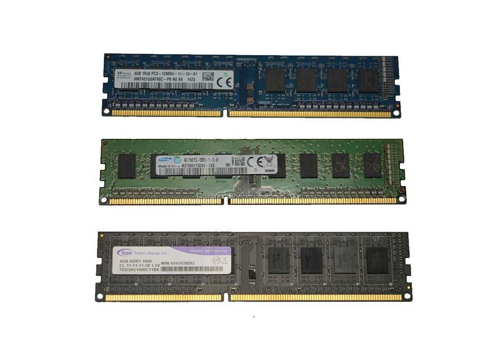 Mix Brand 4Gb DDR3 1600 MHz