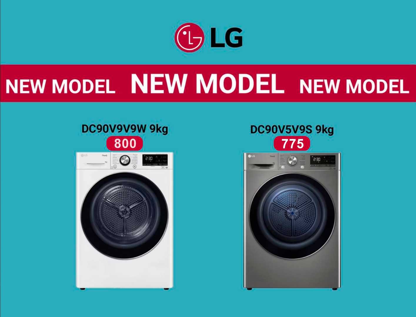Стиральная машина с сушкой 18/16 кг LG WashTower W1S1CVKK2HM