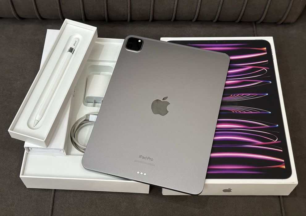 Новый iPad Pro 11 M2 2022 Pencil 128GB 4 generation Wi-Fi MNXD3 A2759