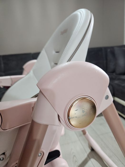 Peg Perego Prima Pappa Follow Me - Розово и бяло