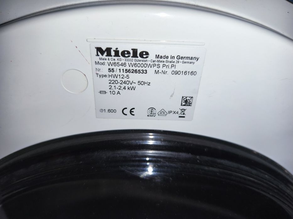 Mașina de spălat miele