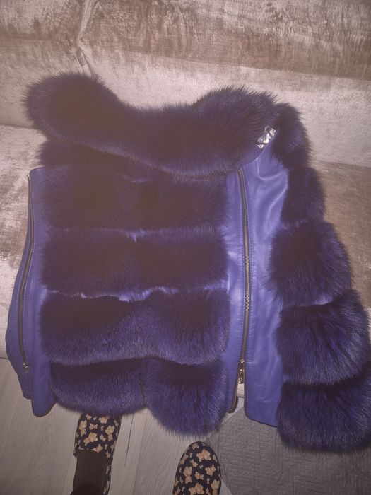 Елек от естествена лисица