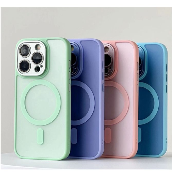 Iphone 11/12/13/14/15/16 PRO MAX PLUS Husa Magsafe Mata Protect Folie