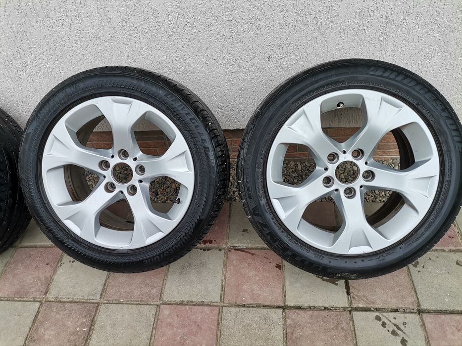Jante Aliaj BMW 5x120 r17 X1 E84  + anvelope vara 225/50r17