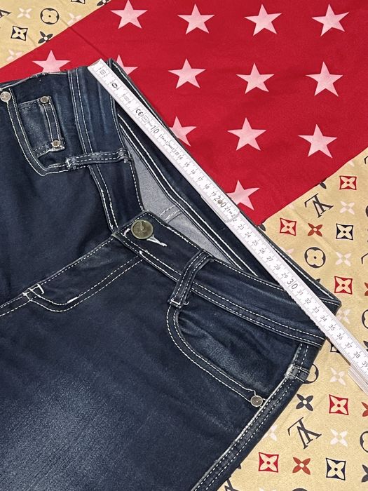 Blugi skinny bleumarin femei