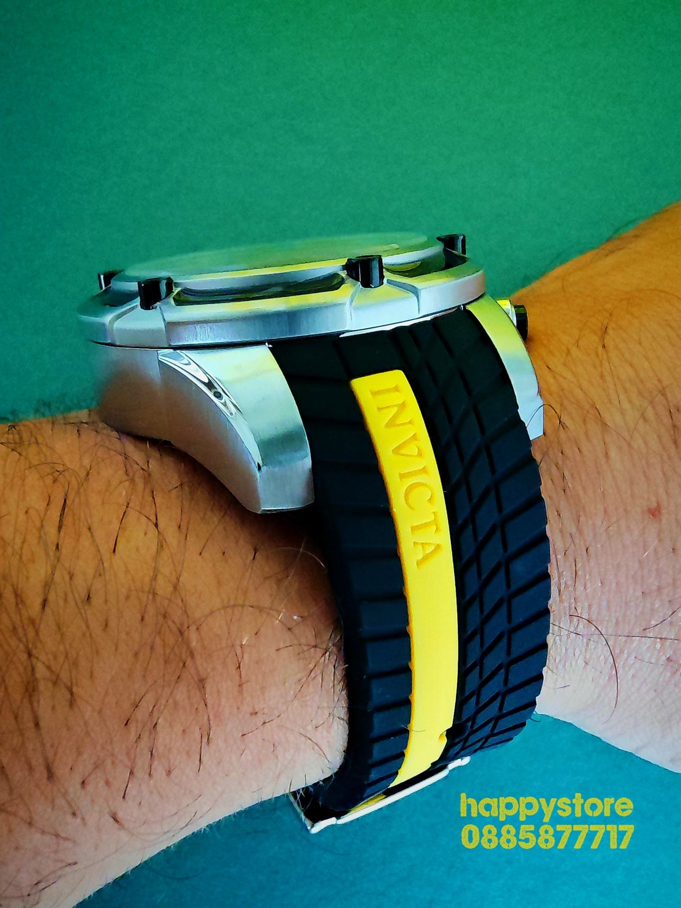 INVICTA Steel Yellow 53 mm, Инвикта нов ръчен часовник