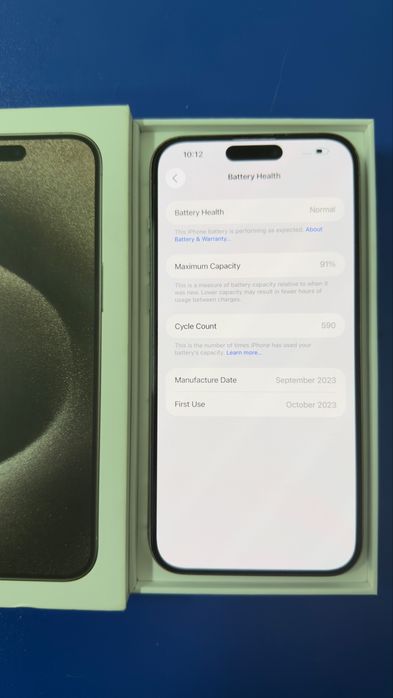 Apple iPhone 15 Pro Max Natural Titanium 256GB