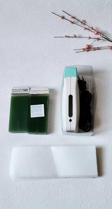 Aparat incalzitor epilat electric ceara  Tessiltaglio+rezerve+benzi