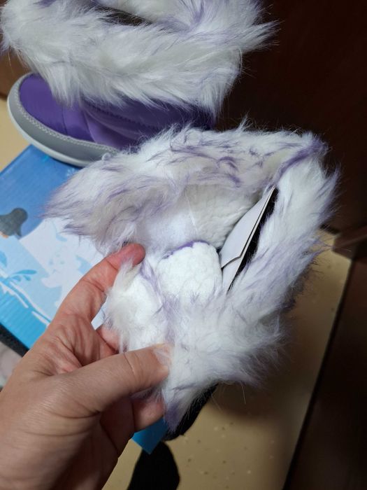 Ghete de iarna imblanite fetita marimea 25