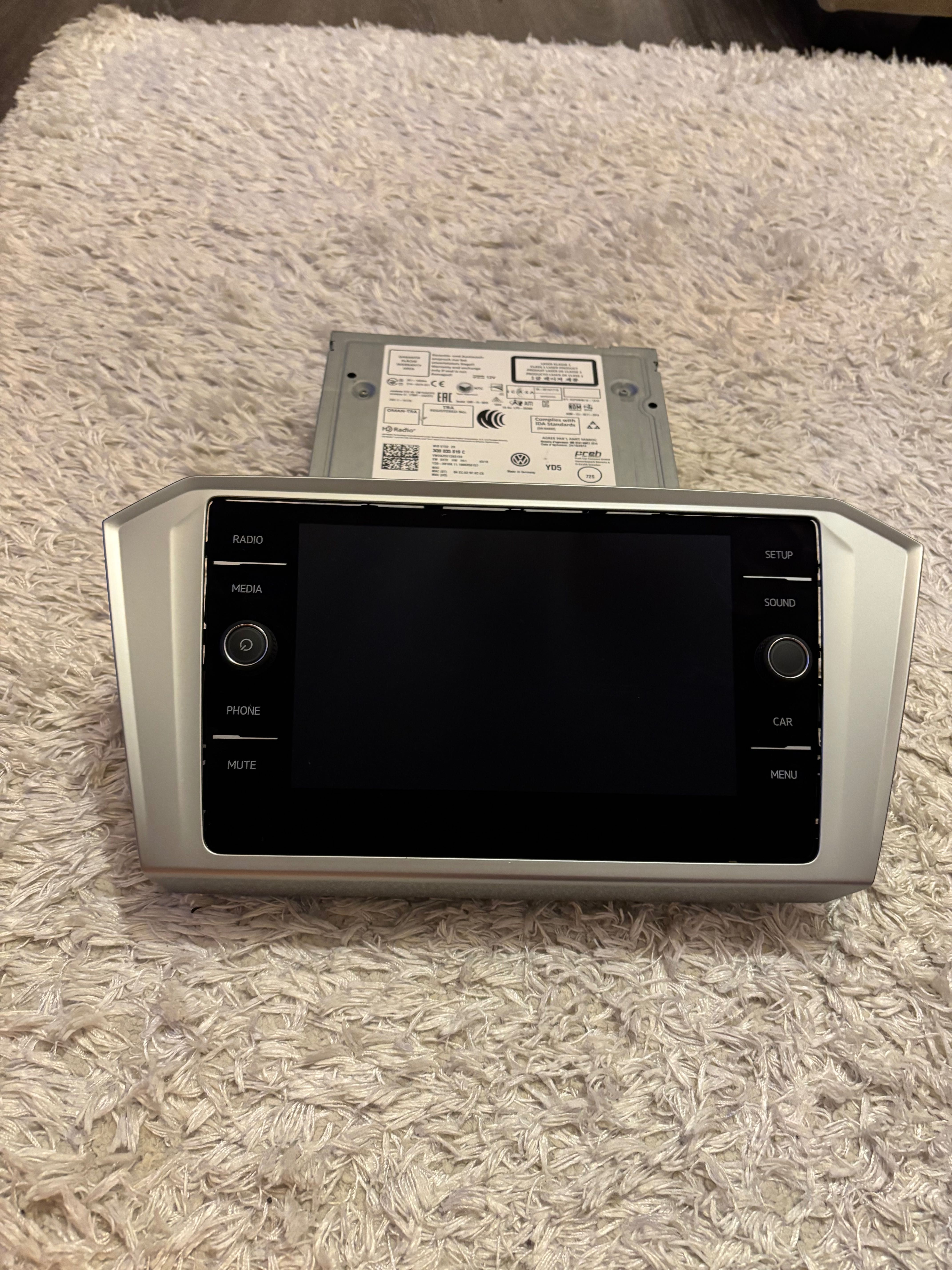 Display radio vw passat b8